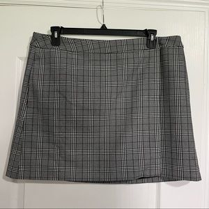 A New Day Plaid Wrap Skirt